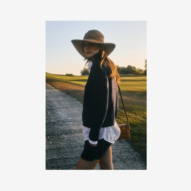 Nonchi Cashmere Maribel High-Neck Top :: Angel White main image 0