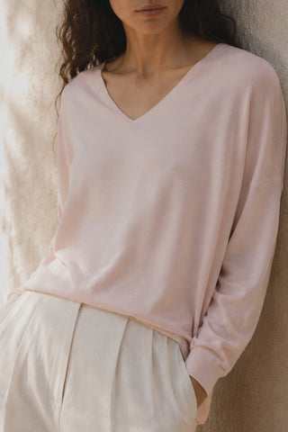 Silk Sweater - Nonchi Cashmere 