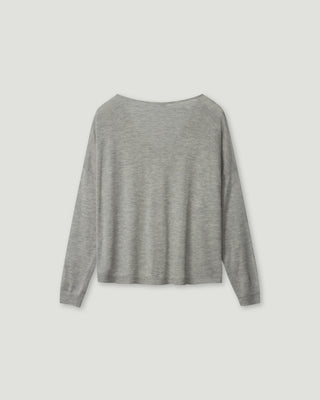 The Lavande Silk Sweater