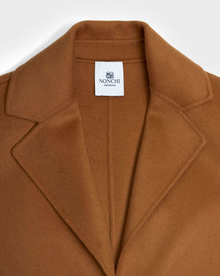 The Crop Buckingham Coat - Nonchi Cashmere