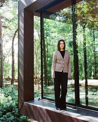 The Freja Cardigan - Nonchi Cashmere