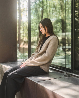 The Freja Cardigan - Nonchi Cashmere