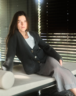 The Freja Cardigan - Nonchi Cashmere