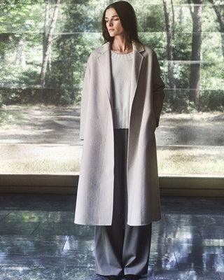 The Isblom Coat - Nonchi Cashmere