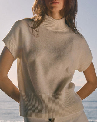 The Maribel High-Neck Top - Nonchi Cashmere