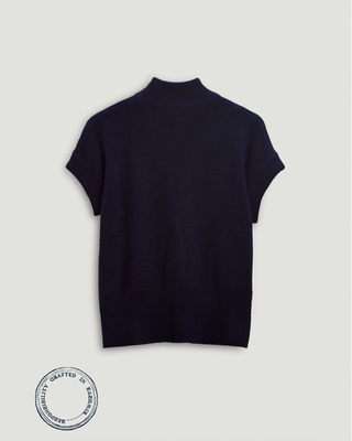 The Maribel High-Neck Top - Nonchi Cashmere