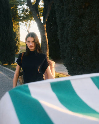 The Maribel High-Neck Top - Nonchi Cashmere