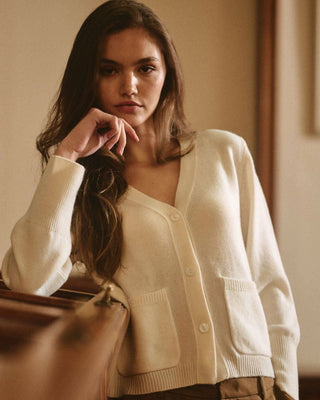 The Oliva Cardigan - Nonchi Cashmere