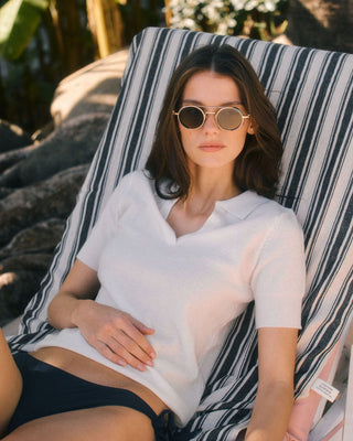 The Racquet Polo - Nonchi Cashmere