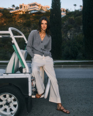 The Resort Cardigan - Nonchi Cashmere
