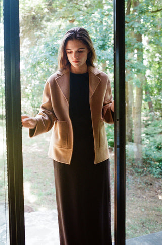 The Viki Short Coat - Nonchi Cashmere