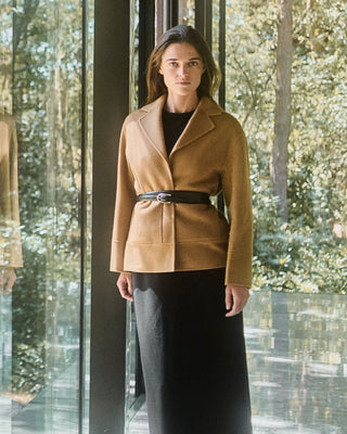 The Viki Short Coat - Nonchi Cashmere